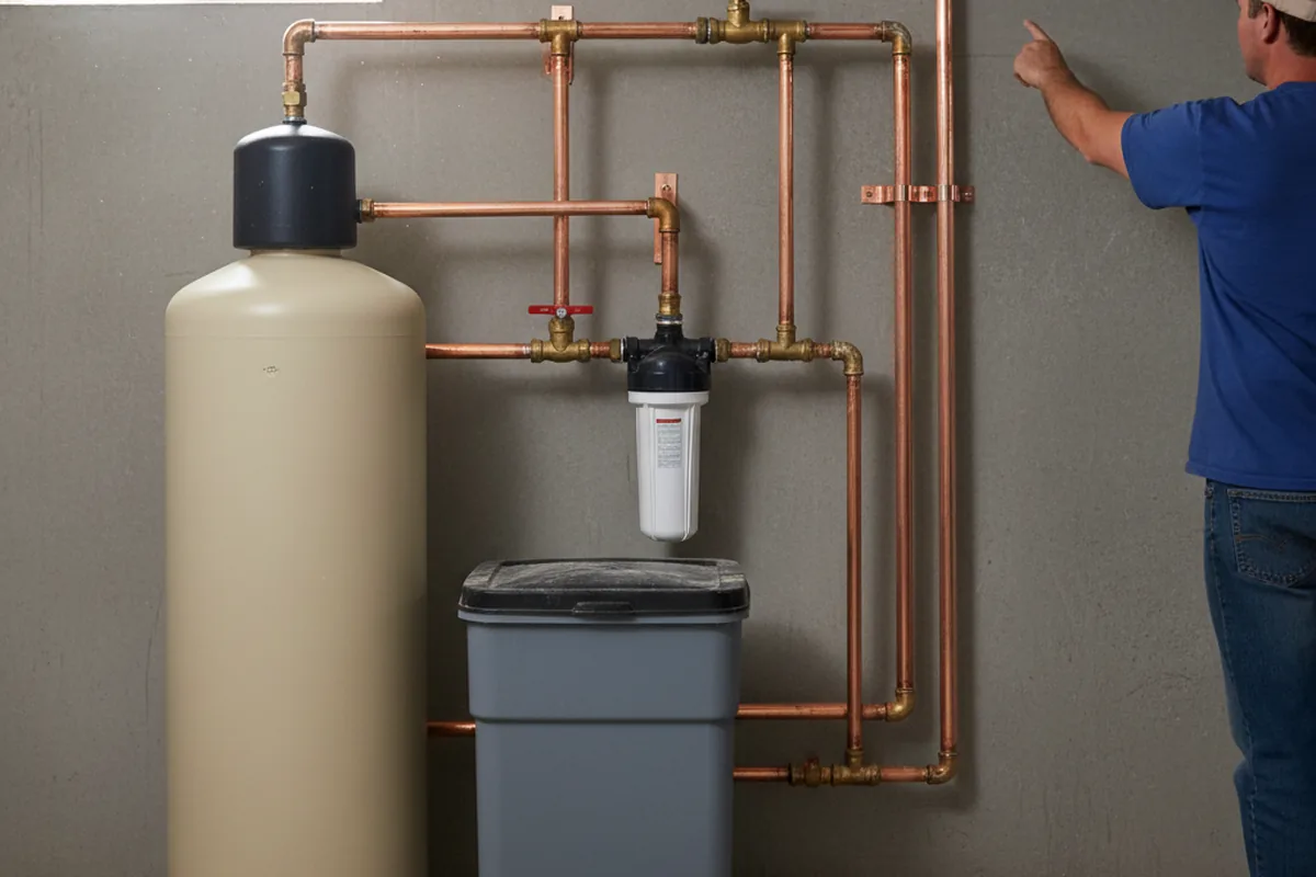 Whole-house water treatment system installed in West Columbia